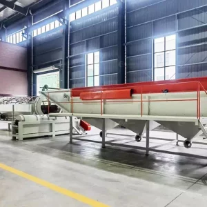 Paper And Plastic Separation And Recycling Production Line