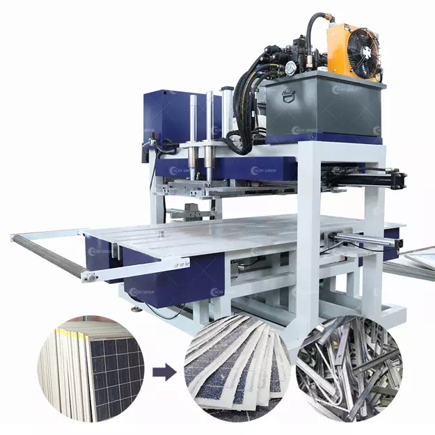 Solar Panel Aluminum Frame Dismantling Machine