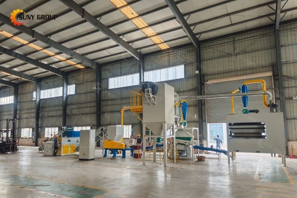 Copper Wire Recycling Machine In Spain Workshop