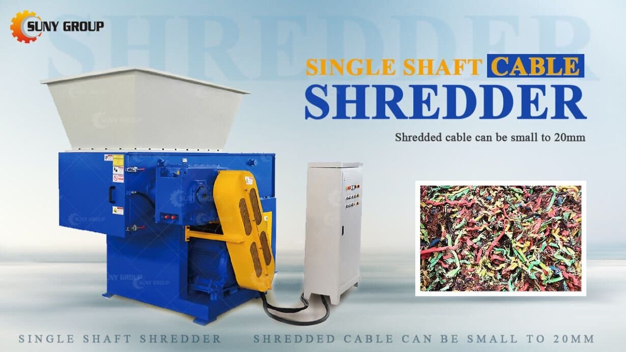 Industrial Single Shaft Shredder