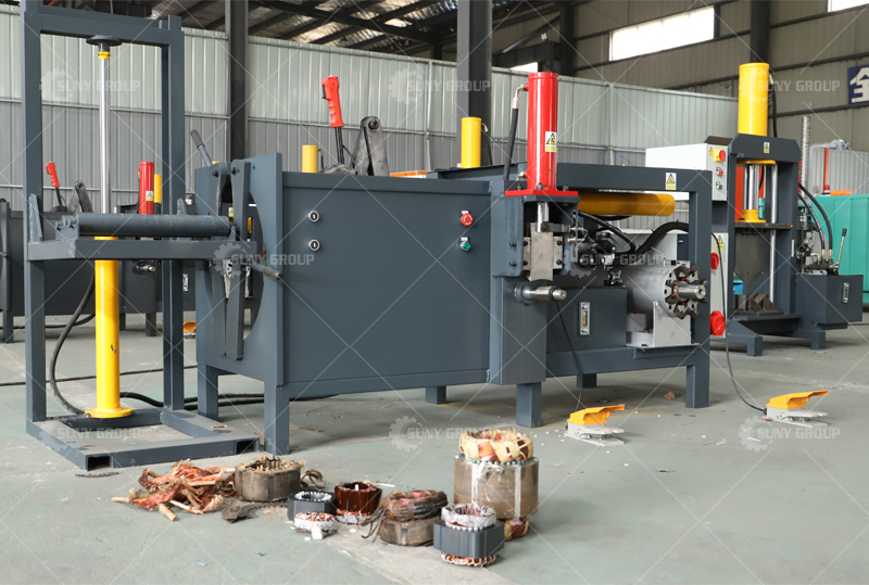 Stator Copper Extractor Machine