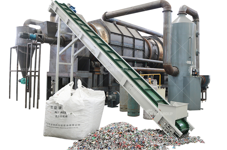 Decoting Machine for UBC Scrap Can