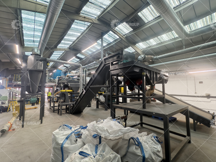 Photovoltaic Panel Recycling Production Line in the UK