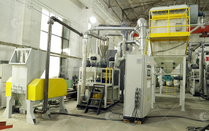 Aluminum Plastic Separation and Recycling Plant