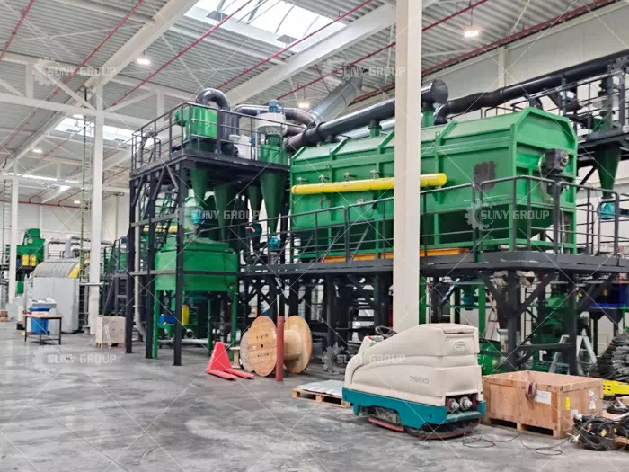 Belgian Customer Lithium Battery Recycling Production Line Belgian Customer Lithium Battery Recycling Production Line