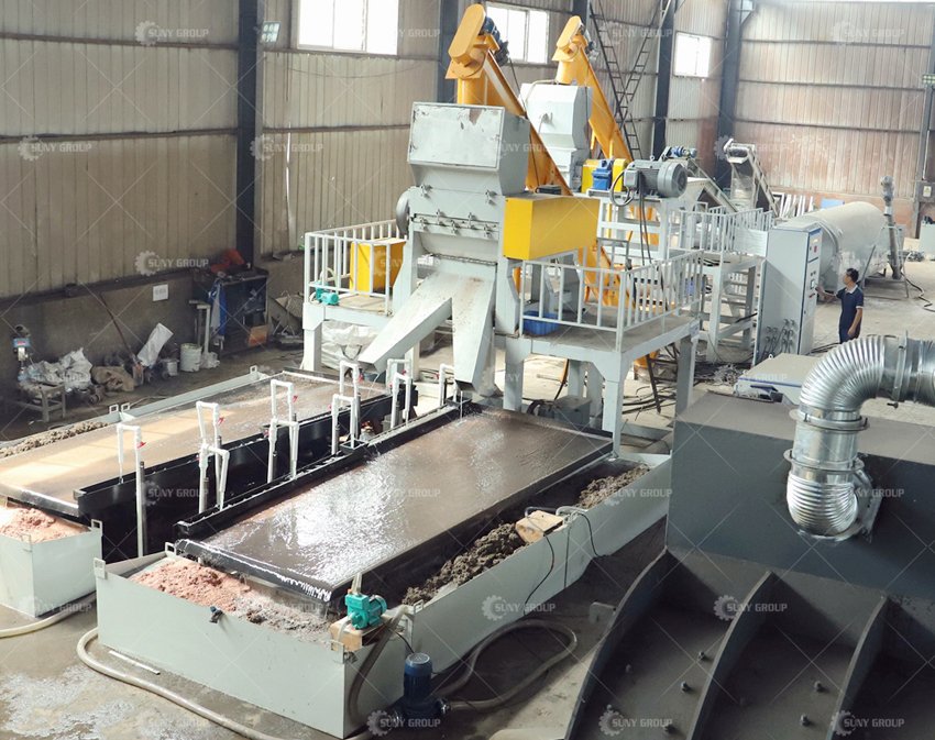 Jelly Filled Cable Recycling Machine