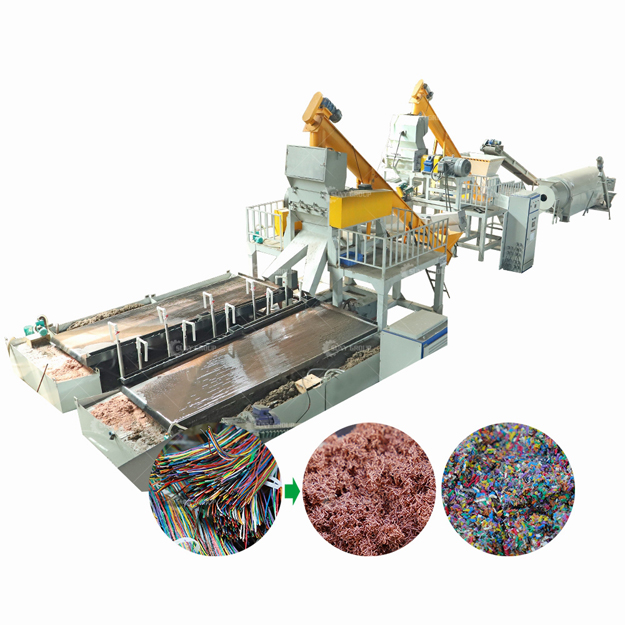 Jelly Filled Cable Recycling Machine
