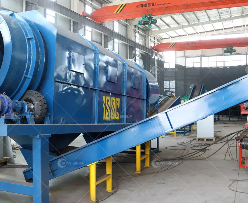 Scrap Metal Crushing and Sorting Line Scrap Metal Crushing and Sorting Line