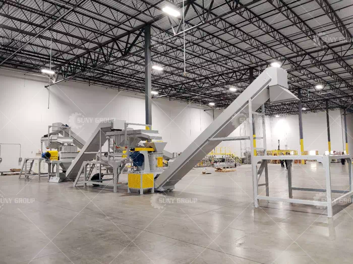 Belgian Lithium Battery Recycling and Processing Equipment Customer Site Belgian Lithium Battery Recycling and Processing Equipment Customer Site