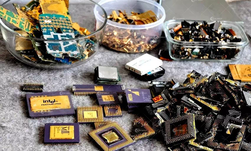 Electronic Waste Gold Recycling Customers Raw Materials Electronic Waste Gold Recycling Customers Raw Materials