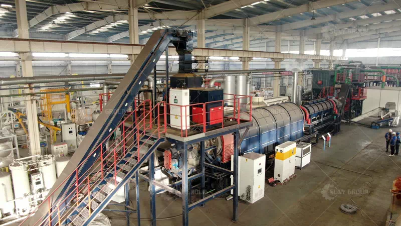 Lithium Battery Recycling Machine Manufacturing Factory