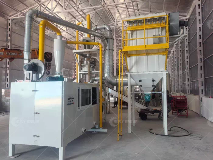 Nepal E-waste Recycling Machine Customer Site Nepal E-waste Recycling Machine Customer Site