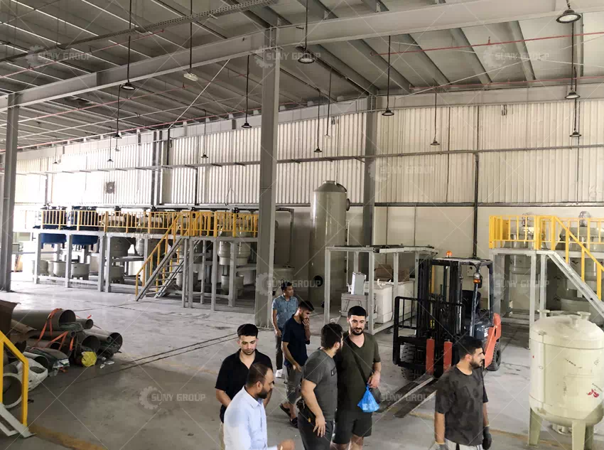 Precious Metal Refining System for E-waste Customer Site Precious Metal Refining System for E-waste Customer Site