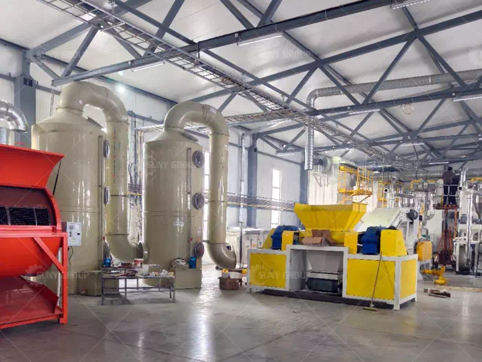 Electronic Waste Recycling Site in Kazakhstan