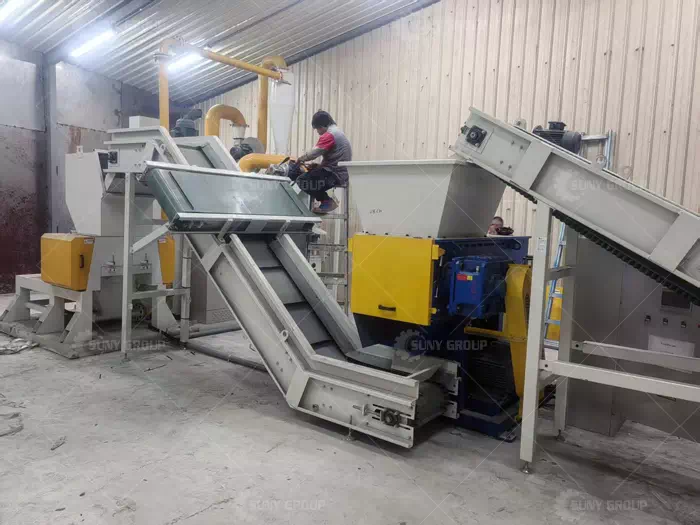 Taiwan Cable Wire Recycling Machine On-site Taiwan Cable Wire Recycling Machine On-site