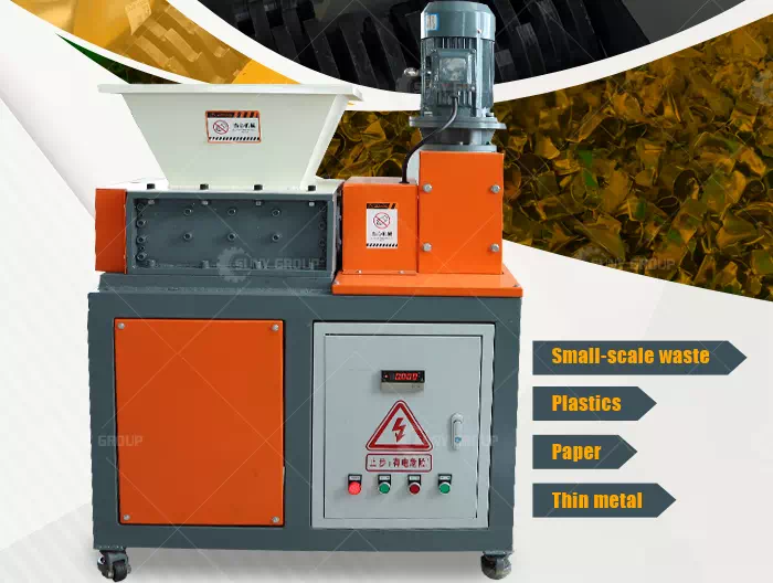 Mini Industrial Shredder for Lithium-ion Battery Recycling