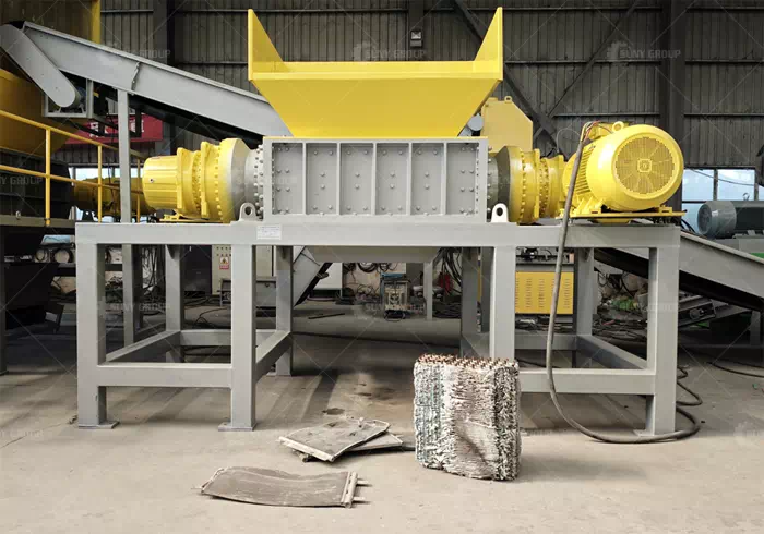 Two-Shaft Shredder for Metal Scrap