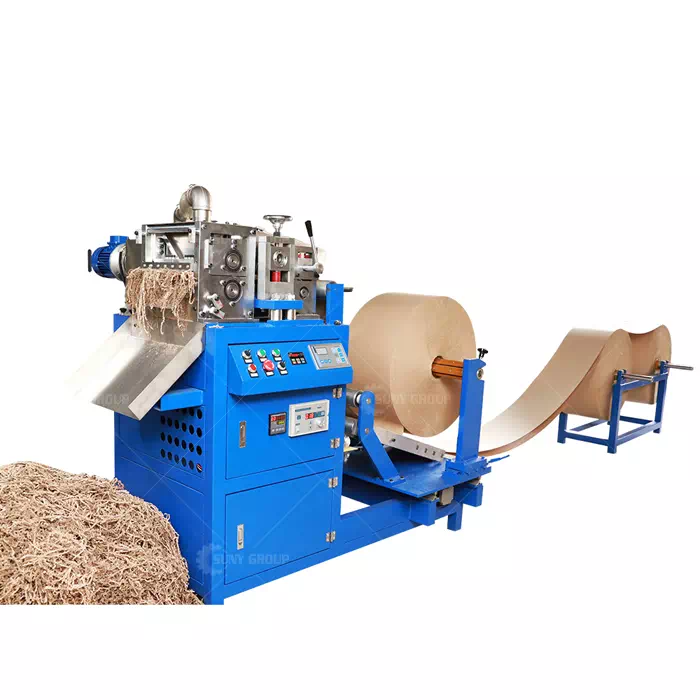 Fully Automatic Crinkle Paper Shredder