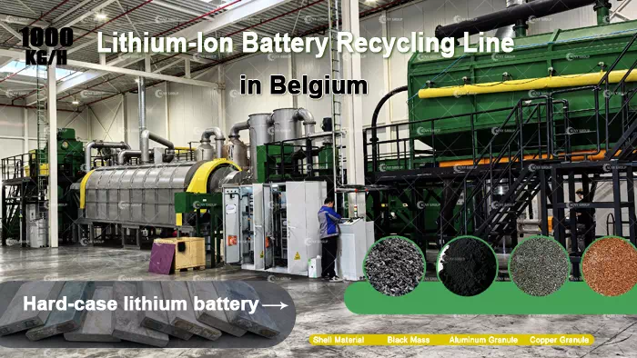 Machines for the Recycling of Lithium-ion Batteries