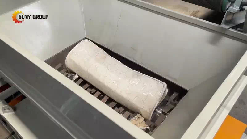 Mattress Shredder Processing Equipment