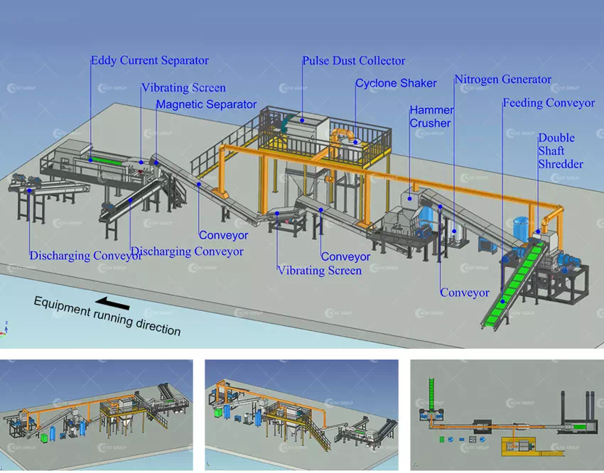 Ink Cartridge Recycling Machine Structural Diagram