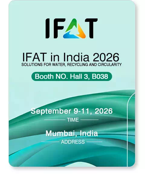 Invitation to Visit Henan Zhengyang Machinery at IFAT India 2026