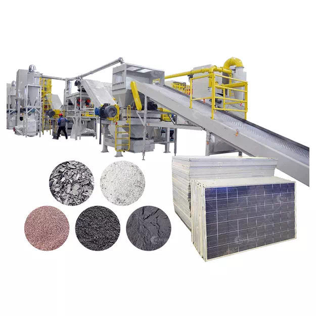 Solar PV Panel Recycling Machine