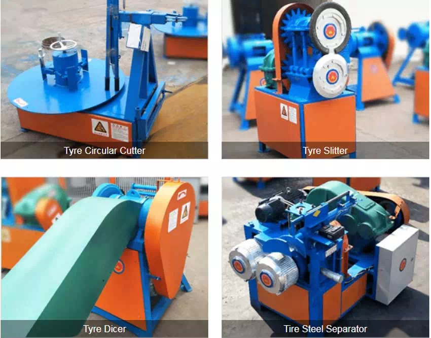Tire Crushing And Recycling Production Cutter